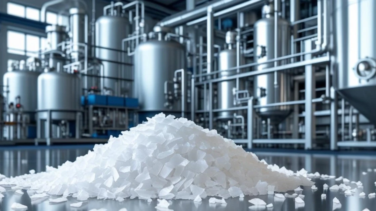 what is caustic soda flakes