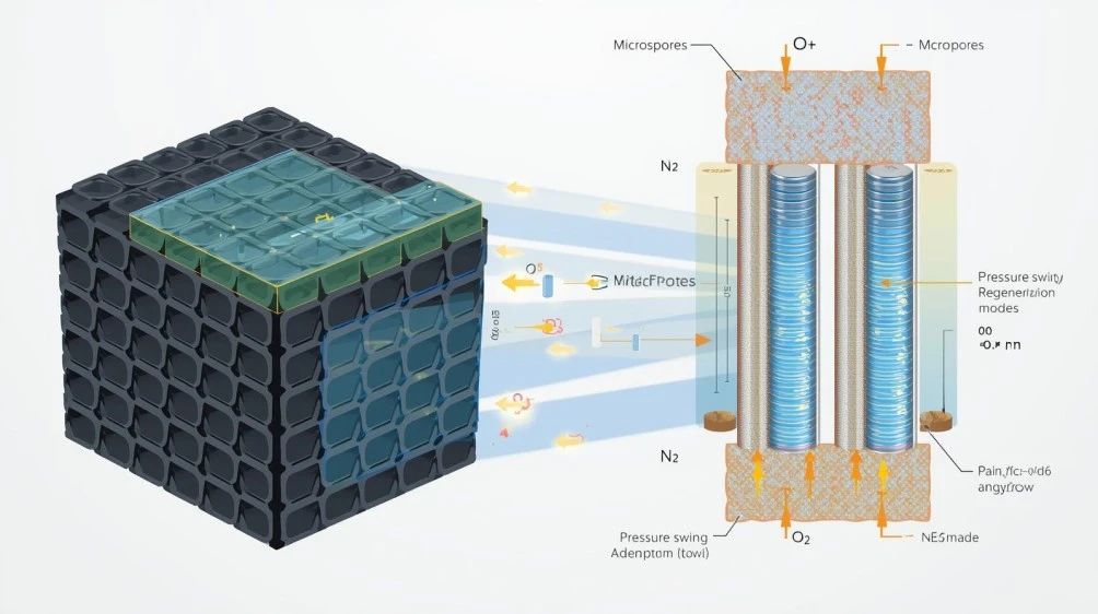 PSA for nitrogen Purification